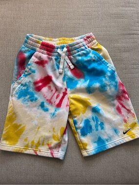 Nike Kids Tie-Dye Sweat Shorts